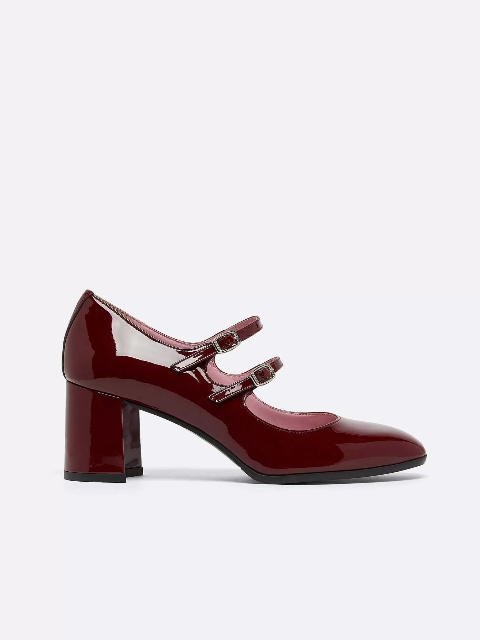 Vrouwen Carel Bordeaux Lakleer Mary Janes Pumps