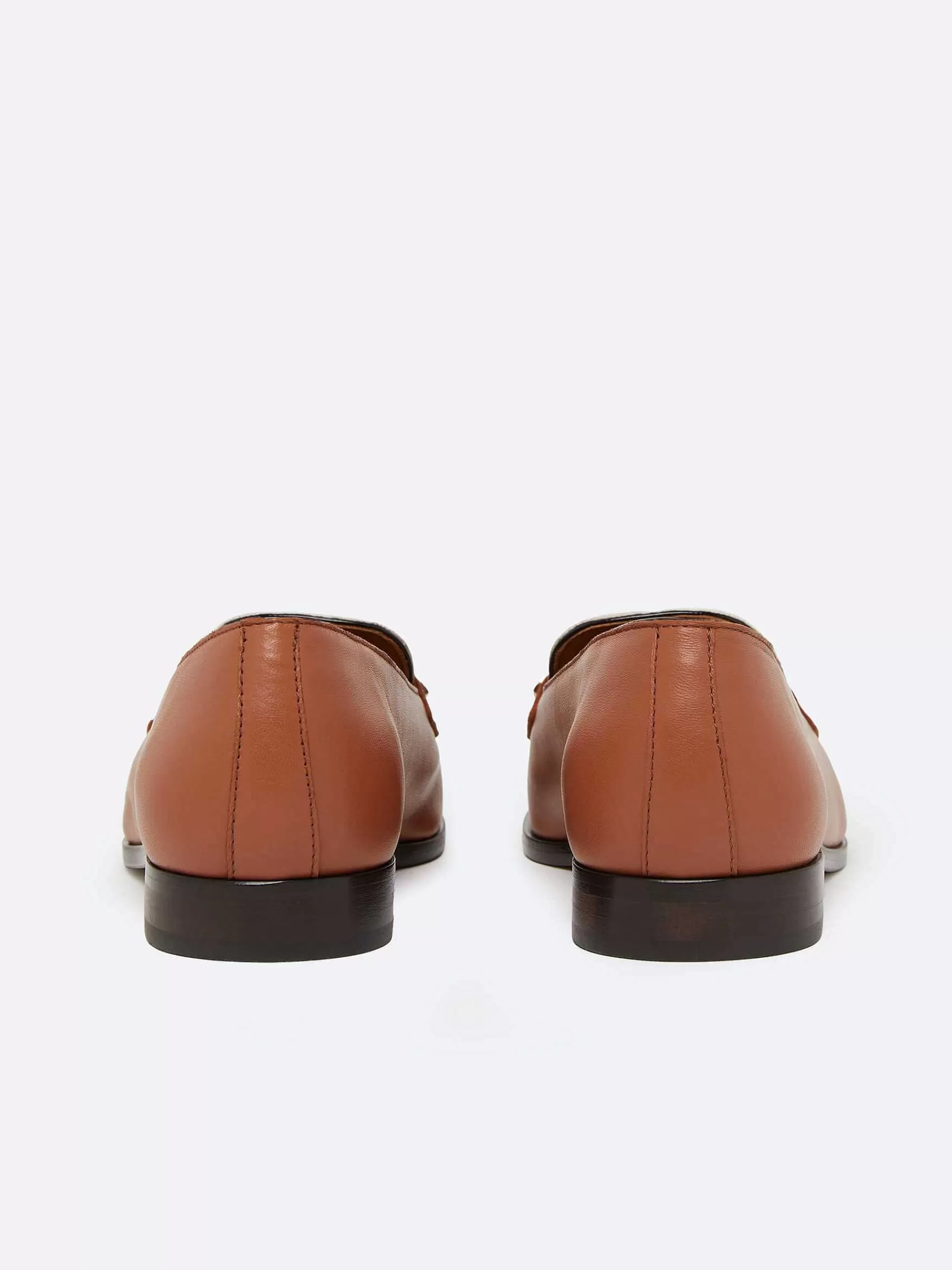 Vrouwen Carel Cognac En Ivoor Lederen Loafers