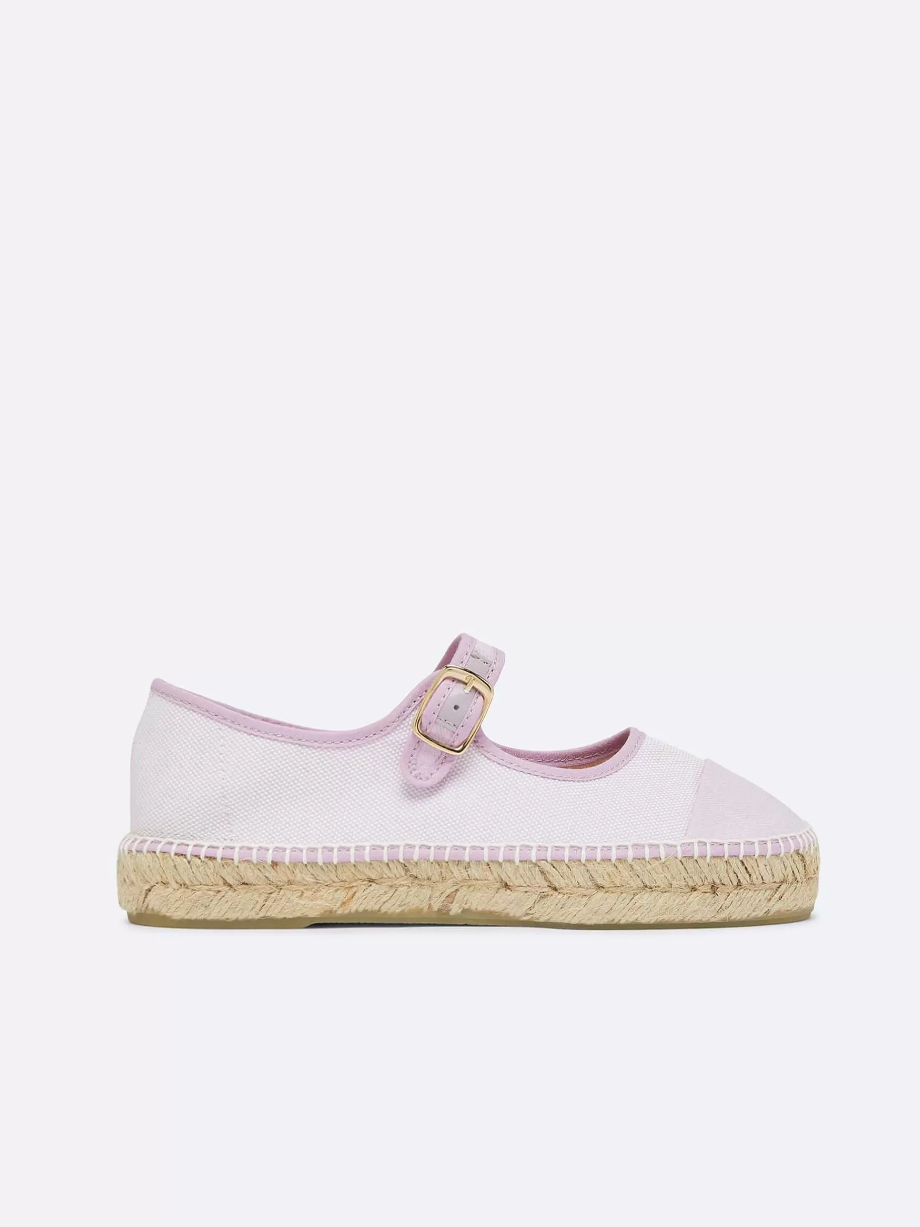 Vrouwen Carel Lila Stof Mary Janes Espadrilles