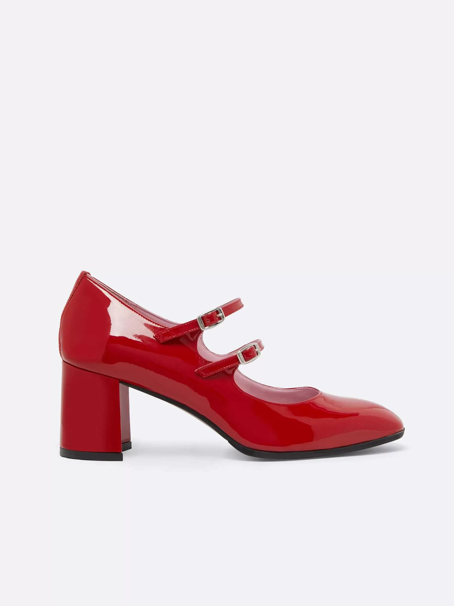 Vrouwen Carel Rood Lakleer Mary Janes Pumps