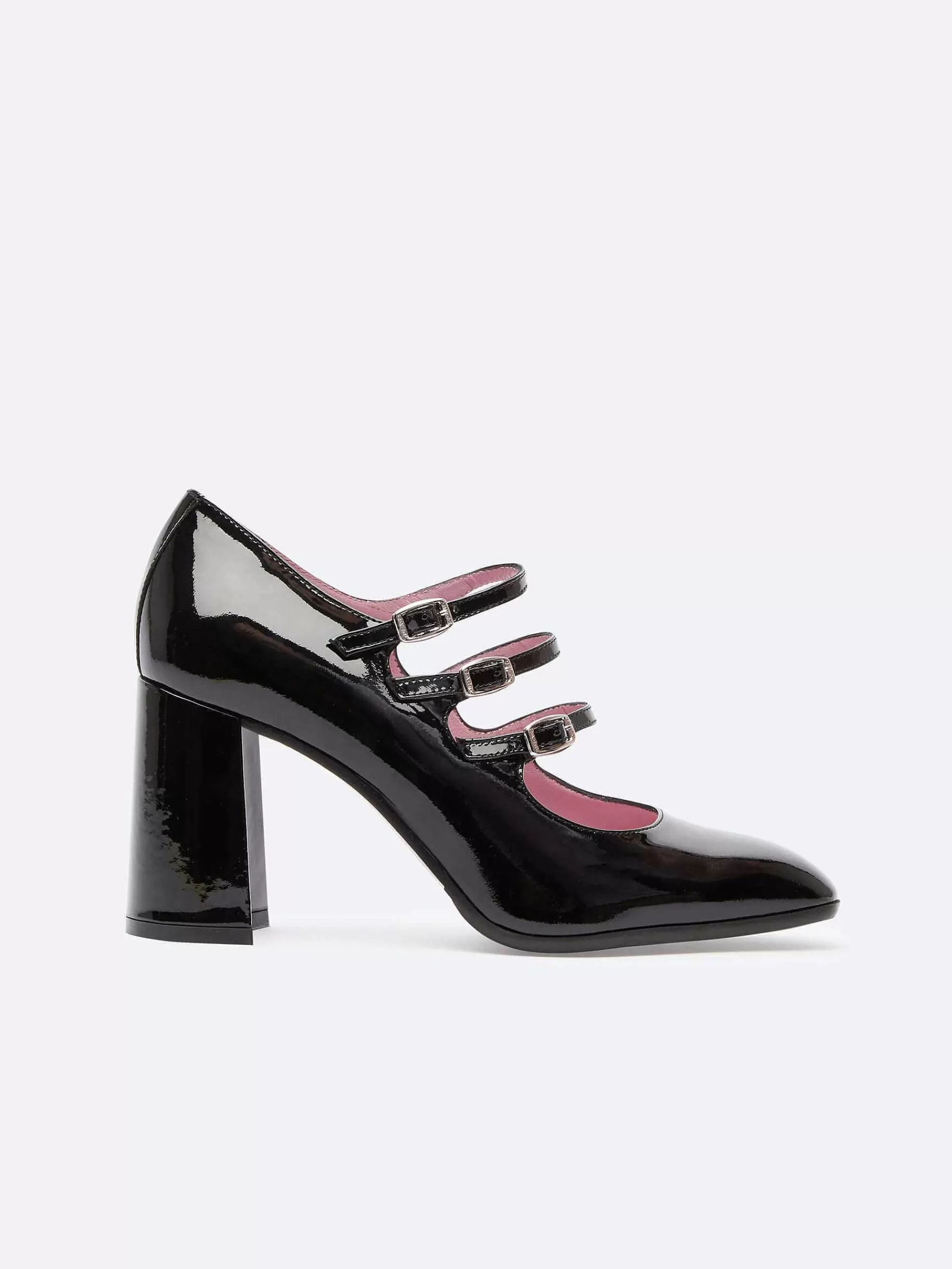 Vrouwen Carel Zwart Lakleer Mary Janes Pumps